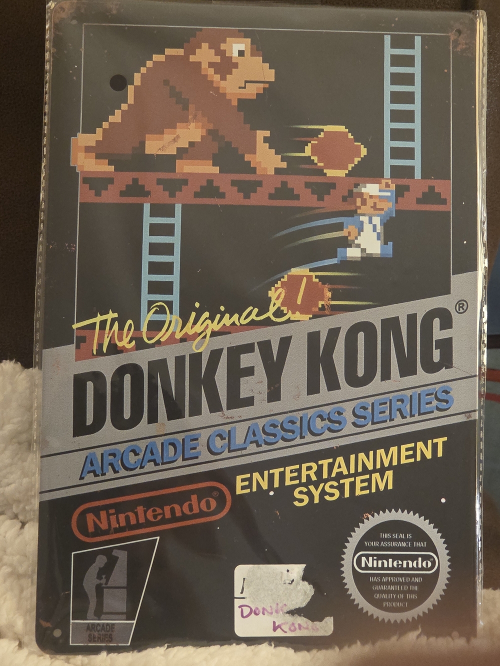 Nintendo Donkey Kong Arcade Classics — Black & Blue Artwork
